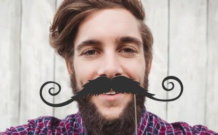 composite-image-happy-hipster-against-wooden-fence